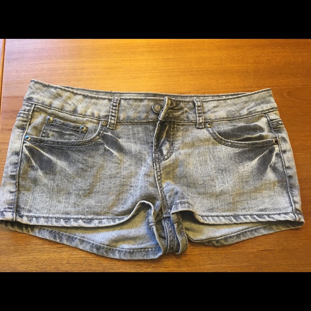 Denim shorts